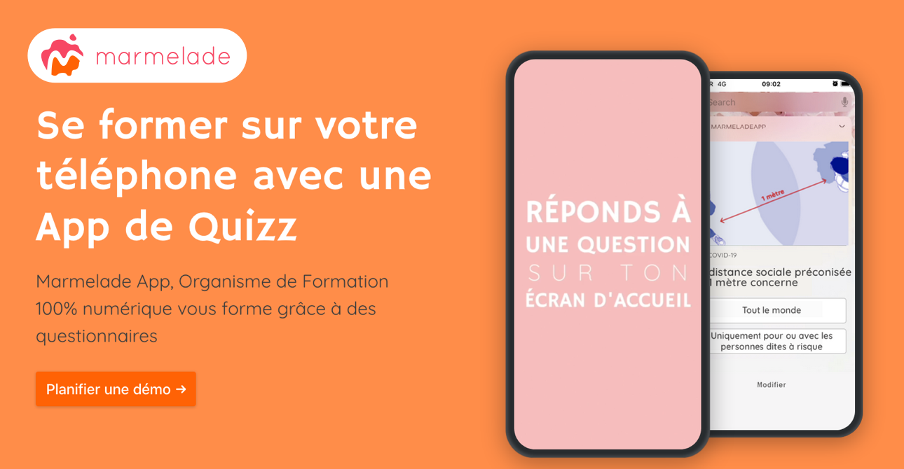 Marmelade, Organisme de Formations 100 digitales